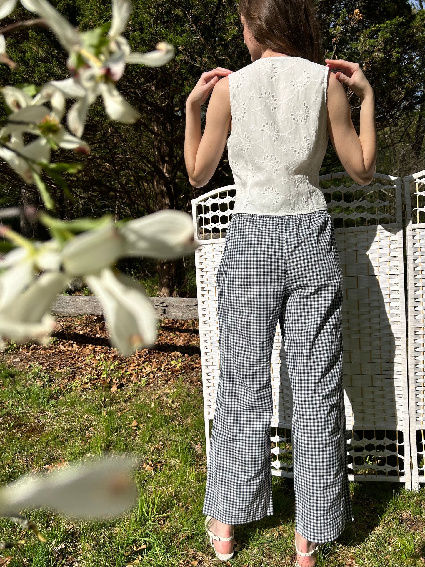 Jeanne Checkered Pant