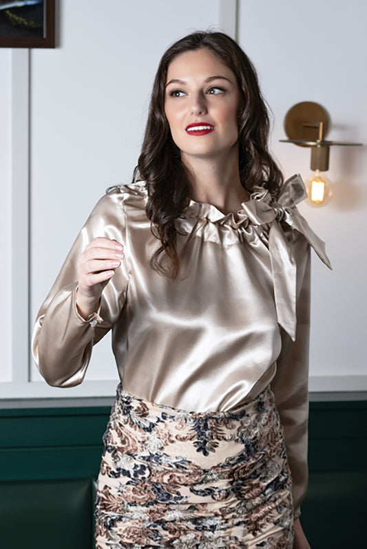 Freya Blouse Champagne