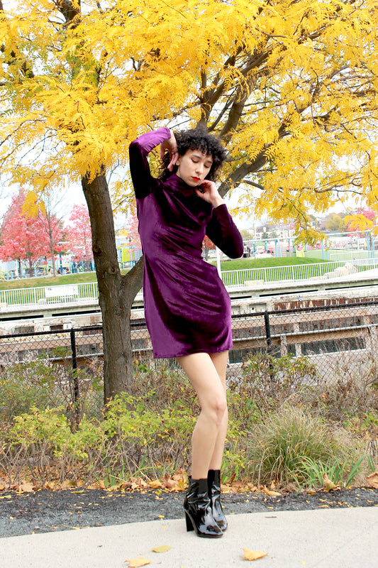 Plum Zoe Dress