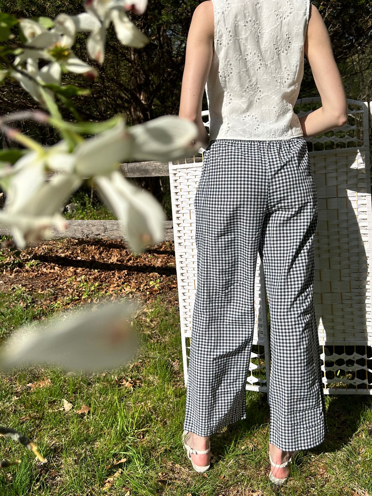 Jeanne Checkered Pant