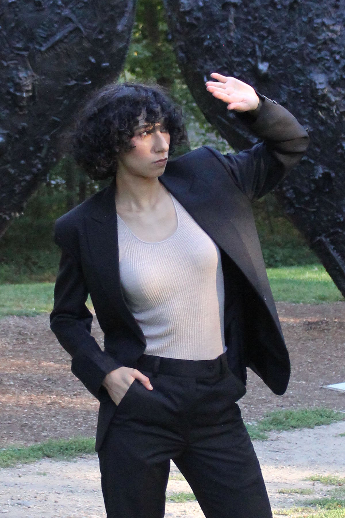 Black Cosette Blazer