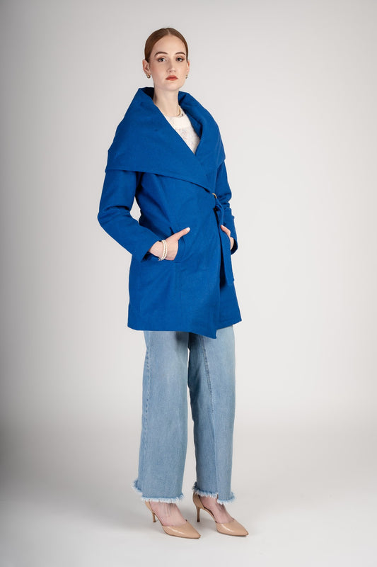 Blue Ophelia Coat