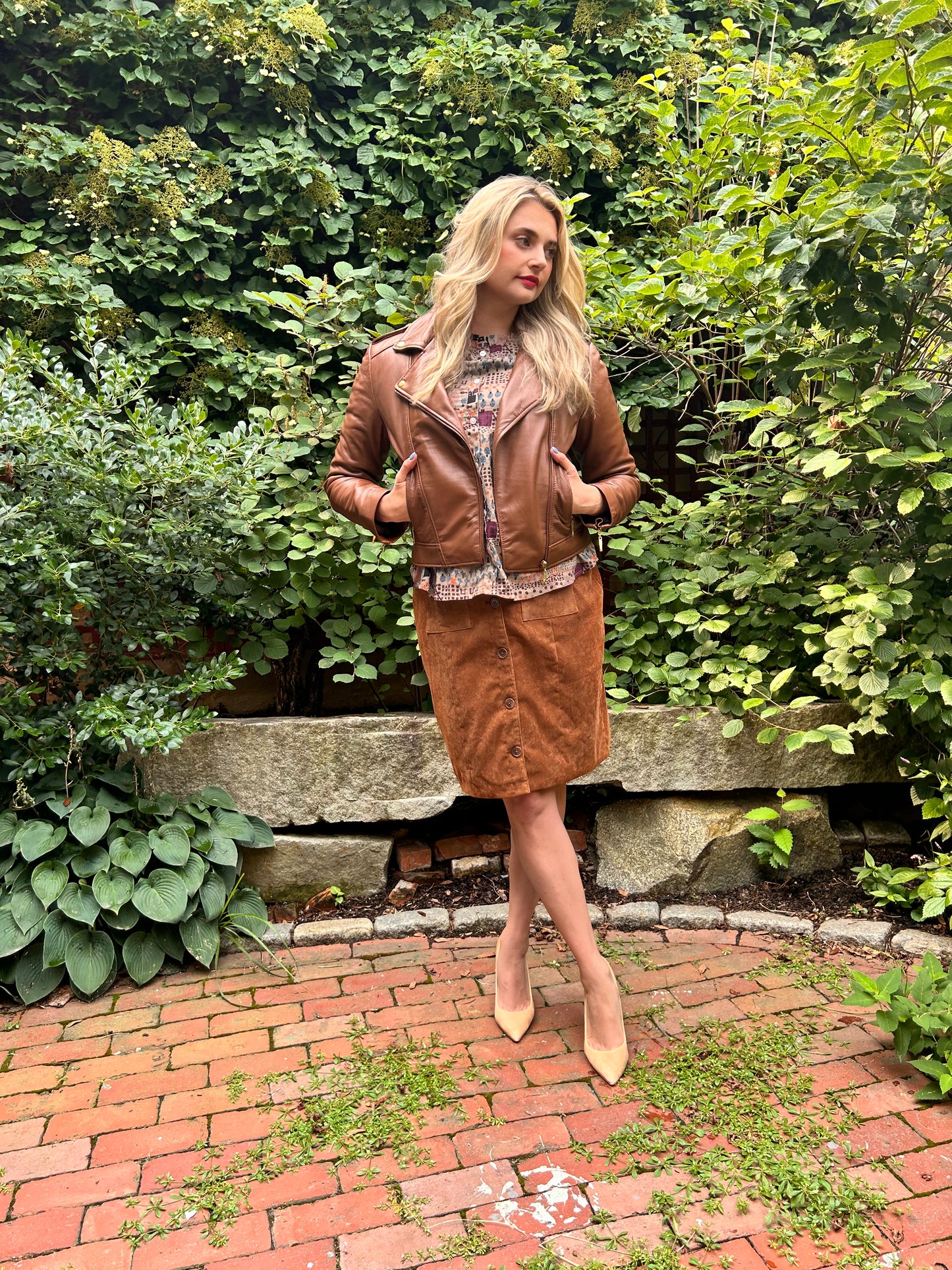 Carli Brown Leather Jacket