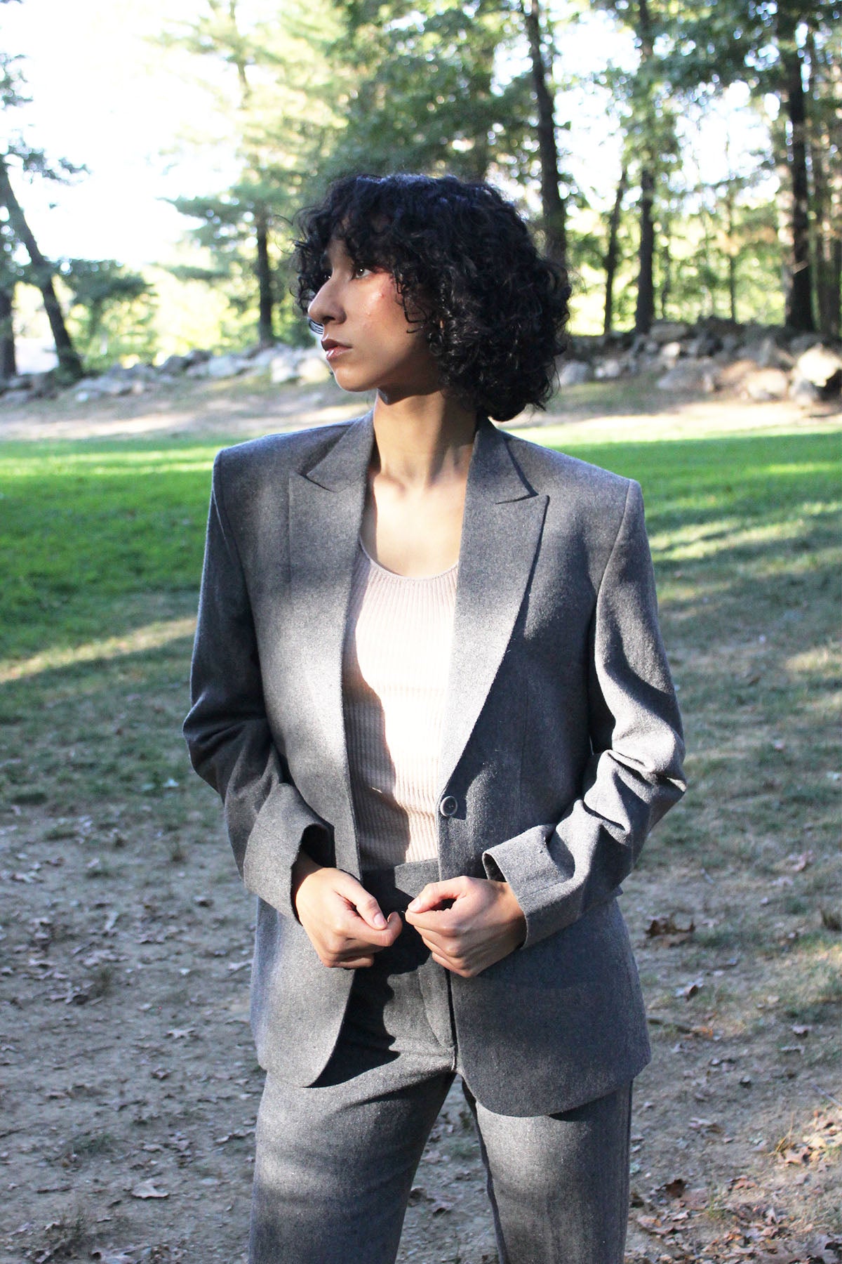 Charcoal Cosette Blazer