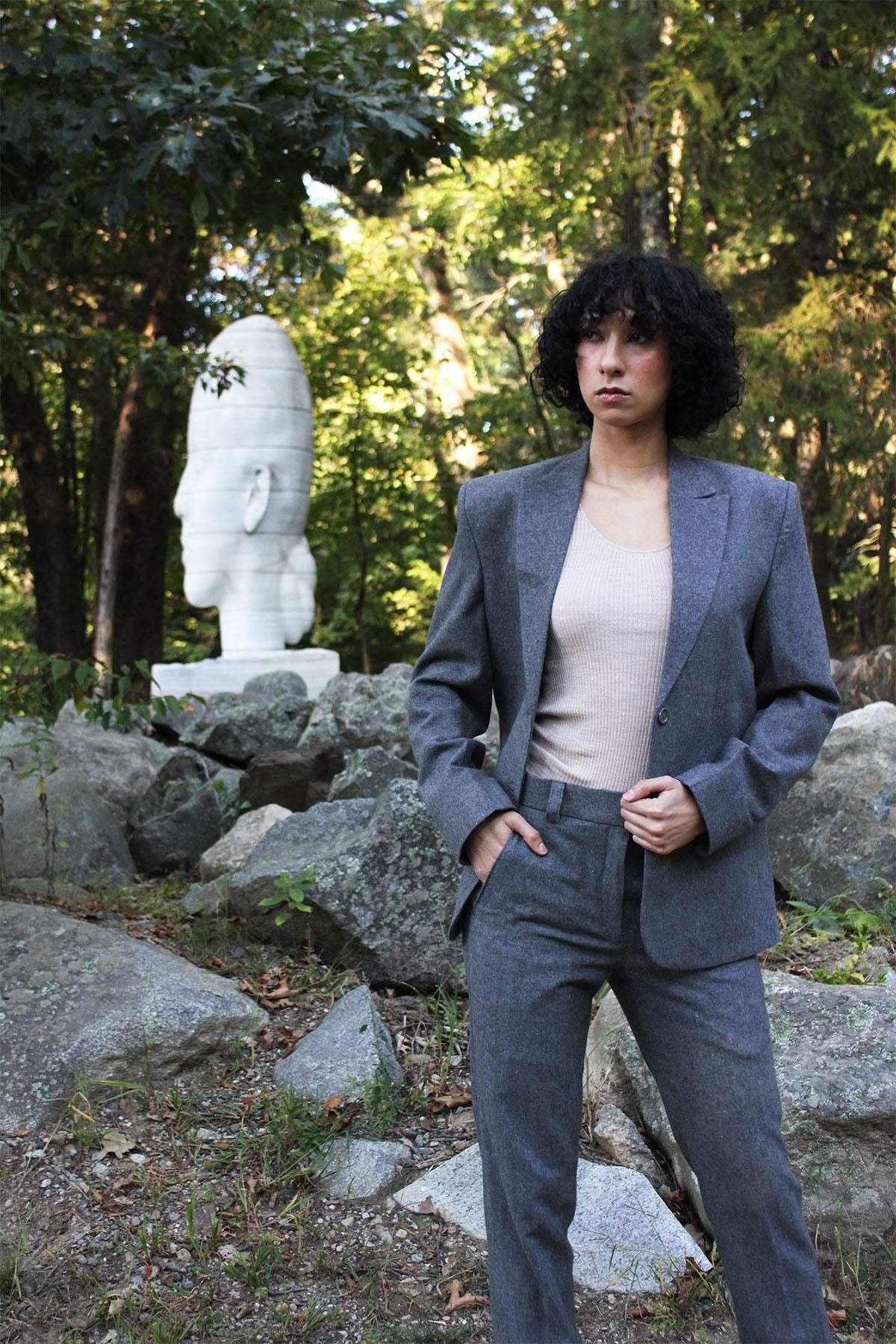 Charcoal Cosette Blazer