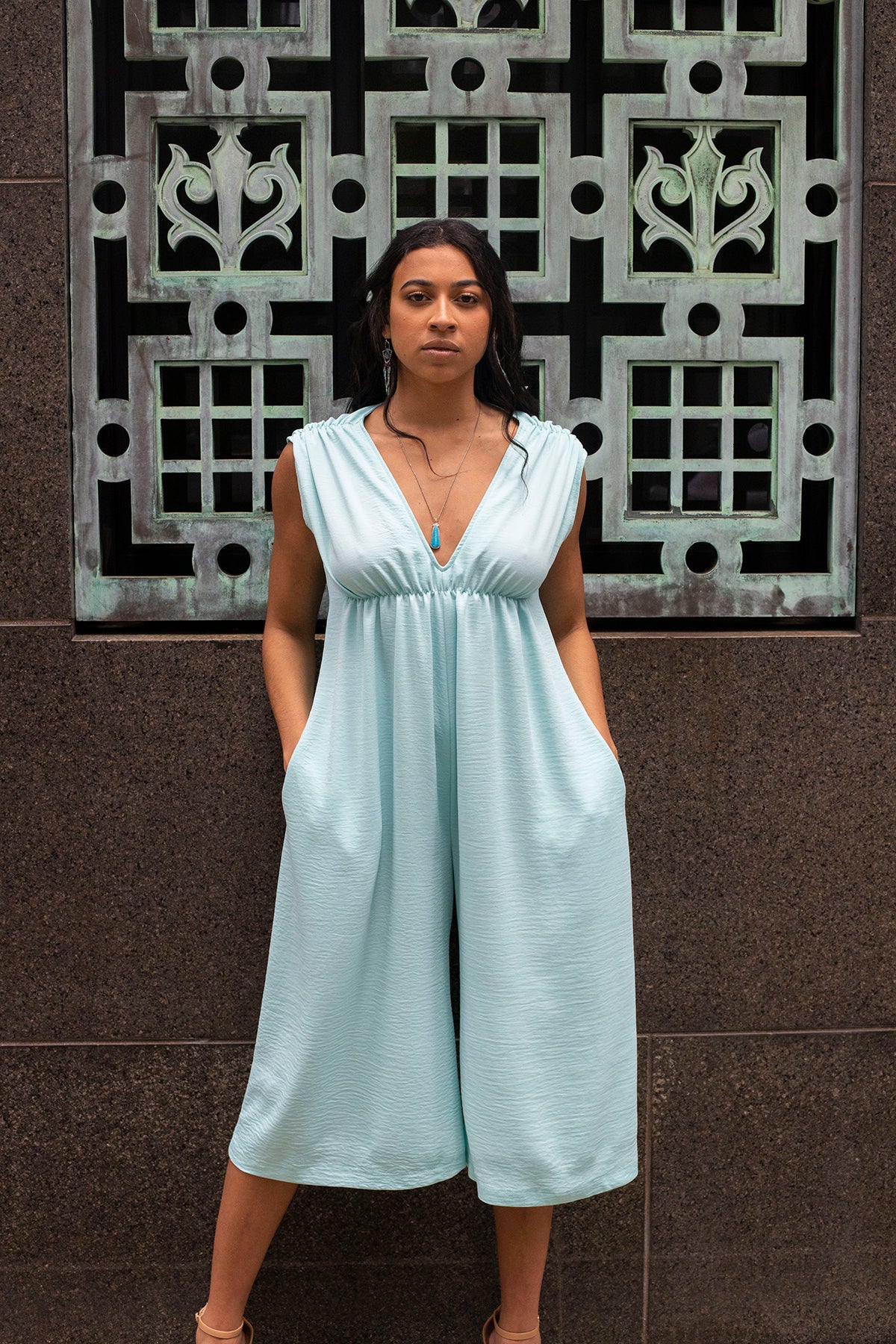 Aqua Dalina Jumpsuit Rachel Walters