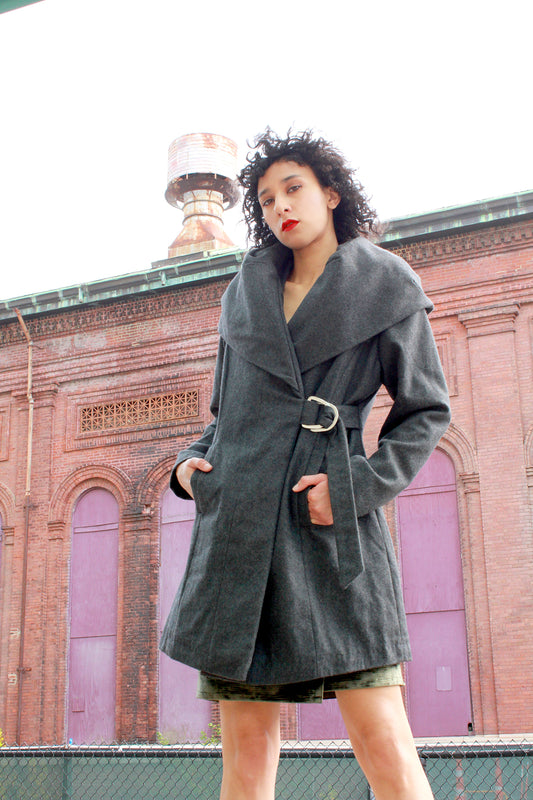 Charcoal Ophelia Coat